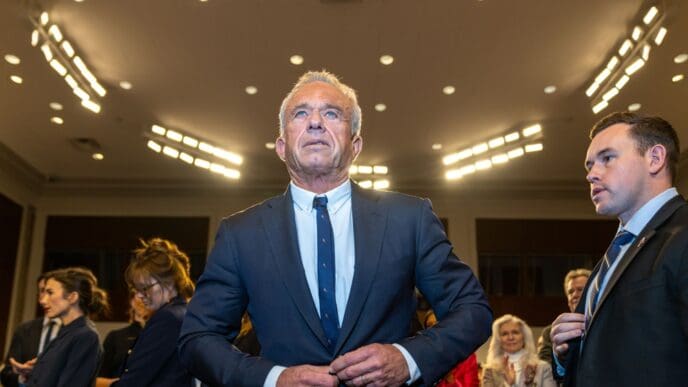 January 29, 2025 - Washington DC. Senate Finance Committee holds a hearing to examine the nomination of Robert F. Kennedy Jr. for Secretary of HHS. By Shutterstock - Maxim Elramsisy