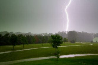 Lightning bolt. By Shutterstock.com - Alexey Stiop