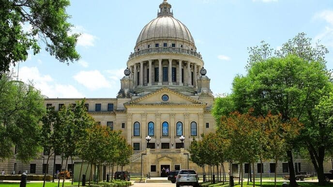 Mississippi State Capitol Building in Jackson