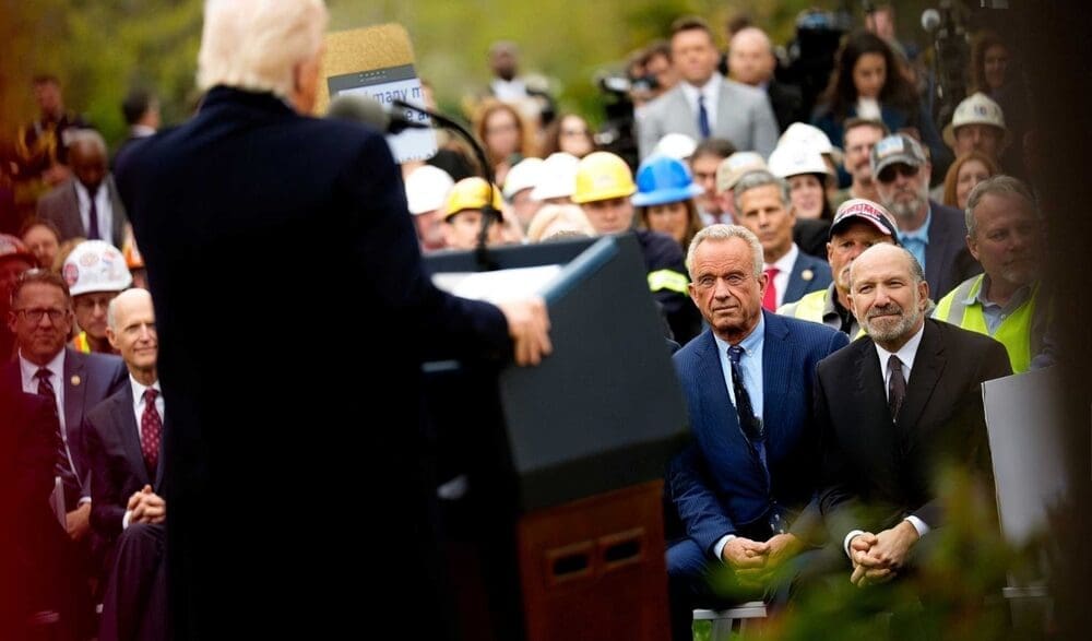 President Trump speaks during a Make America Wealthy Again trade announcement event in the Rose Garden at the White House on April 2, 2025. By Shutterstock - Andrew Harnik