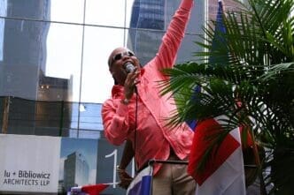 Rubby Pérez at the 2009 Dominican Parade in New York. From 809 New York Magazine - Flickr, CC BY 2.0, via Wikimedia Commons.