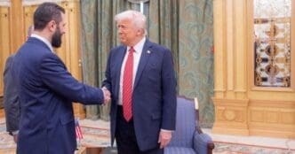 Trump and Ahmed al-Sharaa