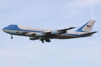 Zurich, Switzerland - January 25, 2018 - President Trump arrives in Switzerland. By Shutterstock.com - Ian Lienhard