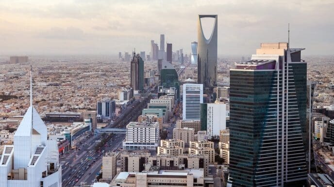 Riyadh,,Saudi,Arabia, ,March,01,,2024:,Riyadh,City,Skyline