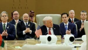 President Trump Makes First Middle East Trip Of His Second Term