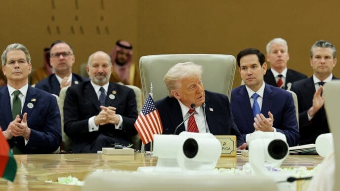 President Trump Makes First Middle East Trip Of His Second Term