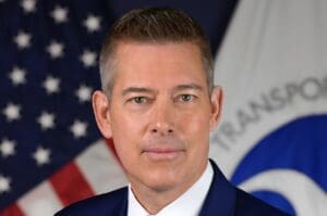 A professional headshot of Sean Duffy, U.S. Transportation Secretary.
