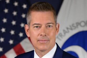 A professional headshot of Sean Duffy, U.S. Transportation Secretary.