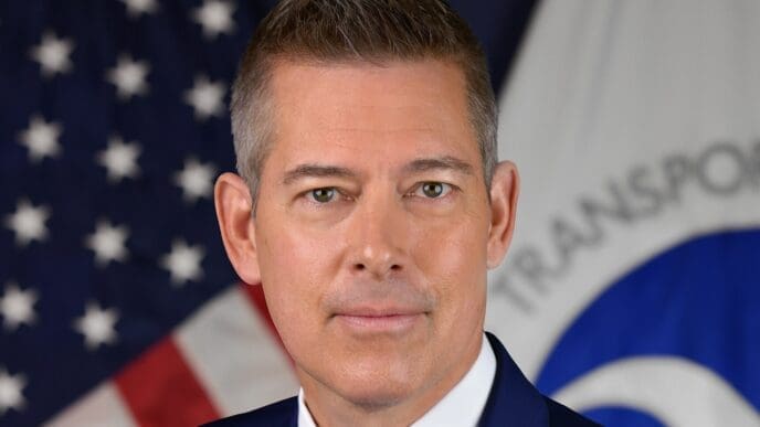 A professional headshot of Sean Duffy, U.S. Transportation Secretary.
