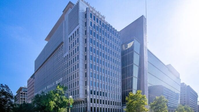 The World Bank Group building at Washington, DC