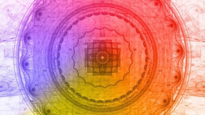 Abstract background with a gradient of colors suitable for a modern design.