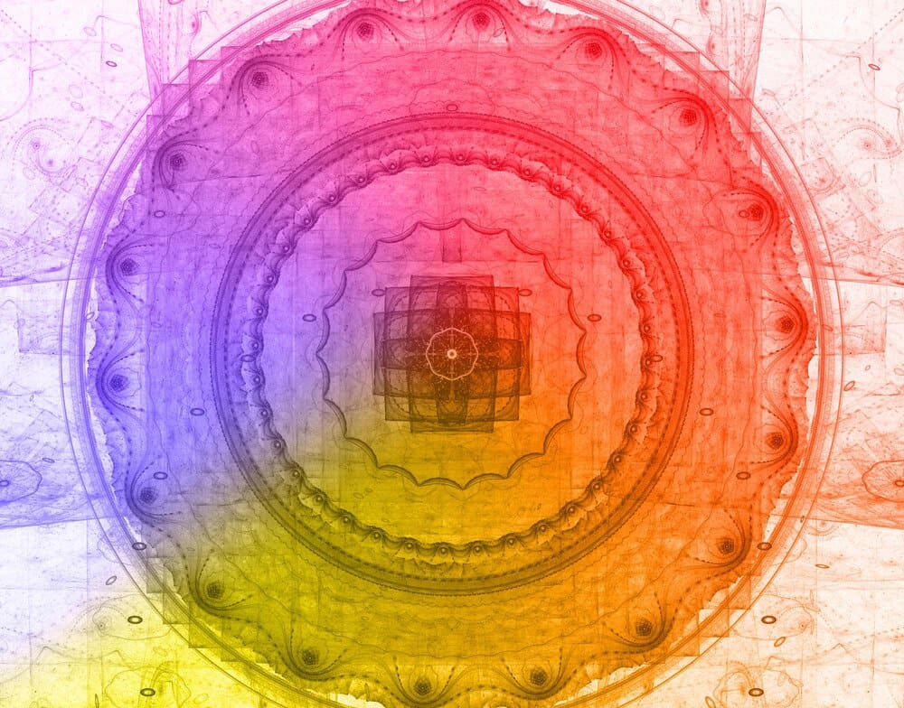 Abstract background with a gradient of colors suitable for a modern design.