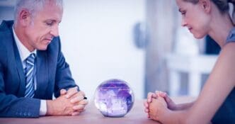 A composite image shows a variety of stocks and shares.