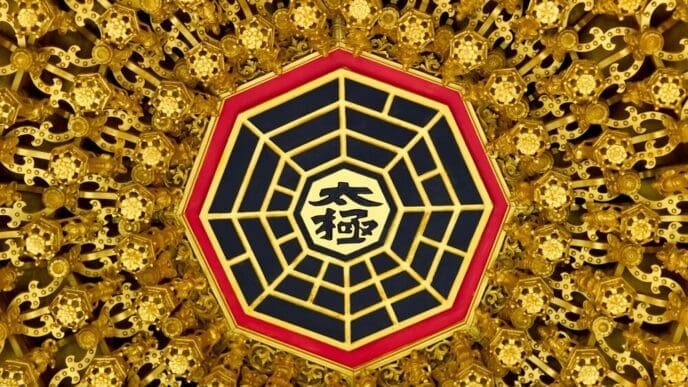 Close-up of decorative object.