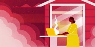 illustration side hustles fire journey financial freedom