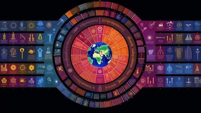 mundane astrology world events political chart illustration