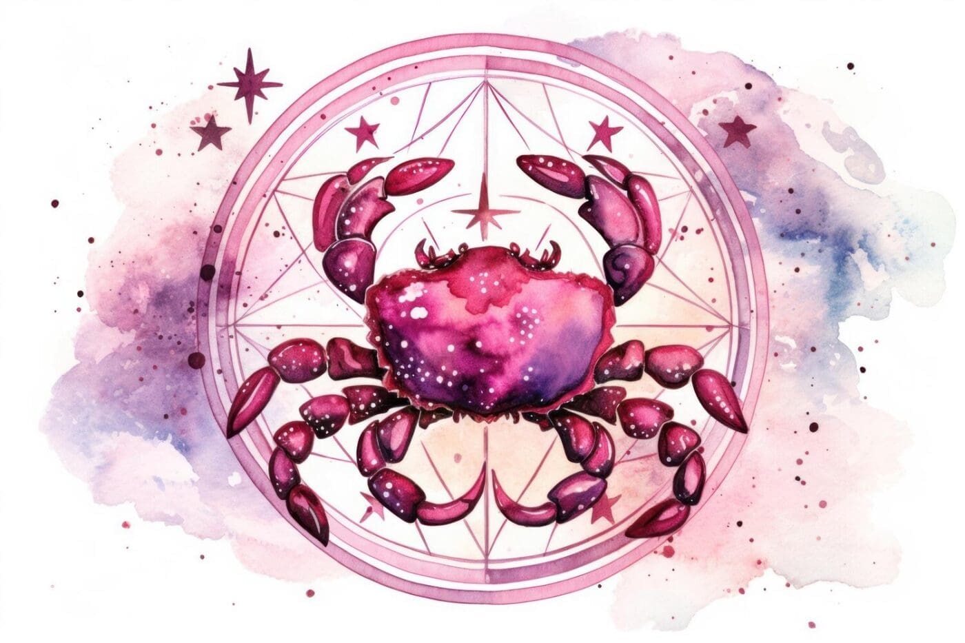 A creative photograph features a seafood crab.