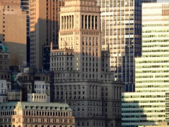 The historic Standard Oil Building at 26 Broadway in Manhattan's Financial District.