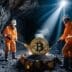 A graphic depicts the concept of cryptocurrency, possibly through abstract shapes, logos, or financial symbols.