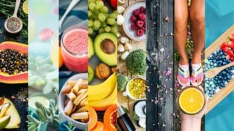 A collection of stock photos related to real estate.