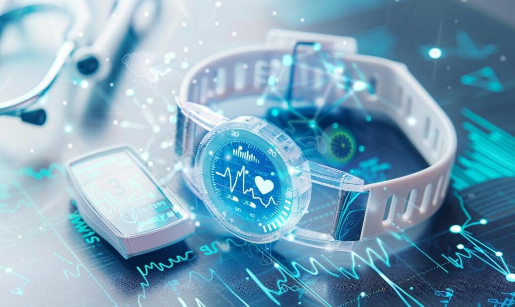 A close-up shows a wristwatch with the words "heart" and a heart symbol visible on the watch face.