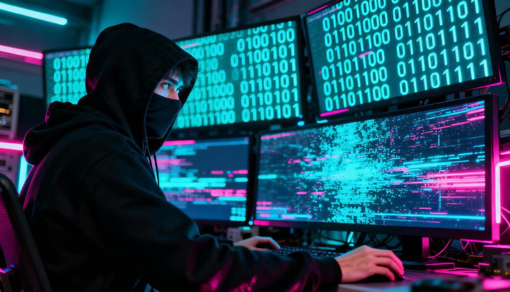 Cyber tech imagery representing the SitusAMC data breach.