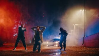 Law enforcement agents representing FBI operations in New Mexico