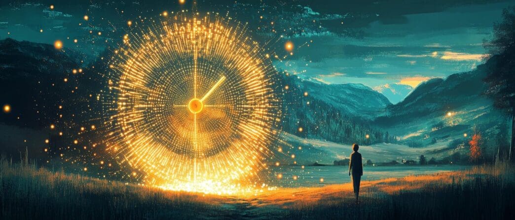 A person sits at a desk with a laptop and a phone, possibly indicating a digital detox or focus on mental health.