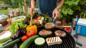 A banner with the words "World Vegan Day" and celebratory images.