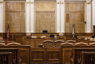 Legal court setting regarding the sentencing of Ismael Zambada.