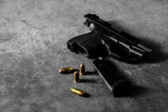 DEA drugs and weapons seizure including fentanyl pills