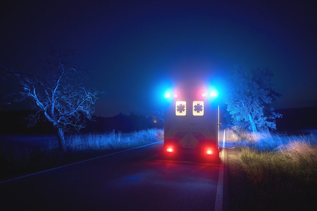 Traffic accidents scene following fatal Nashville collision