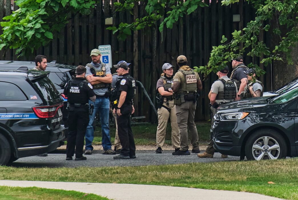 Local police and federal agents conducting a tactical operation in Fond du Lac