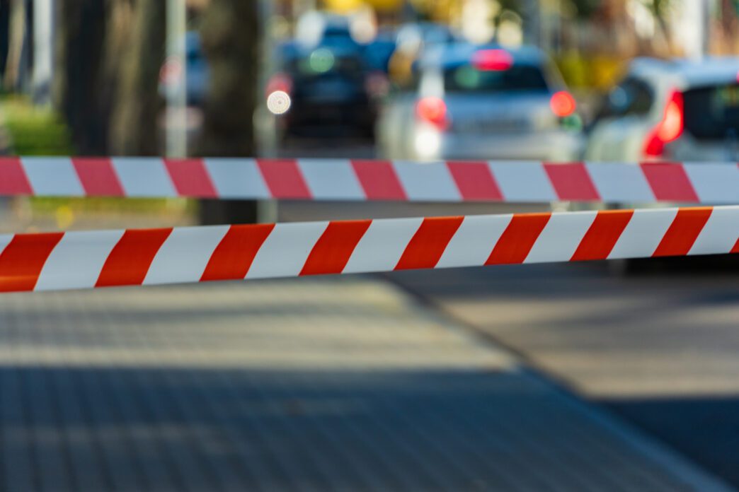 Traffic accidents scene and New Bedford police enforcement efforts