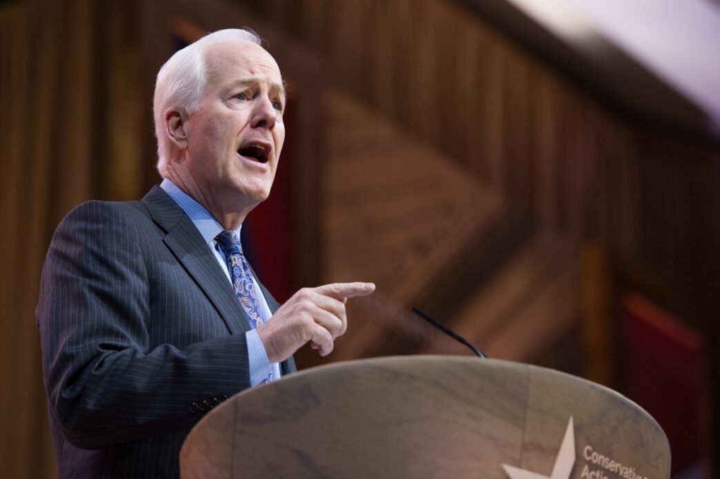 Senator John Cornyn speaks at the Conservative Political Action Conference (CPAC).
