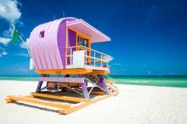 Miami Beach Lifeguard Tower at 17 Street