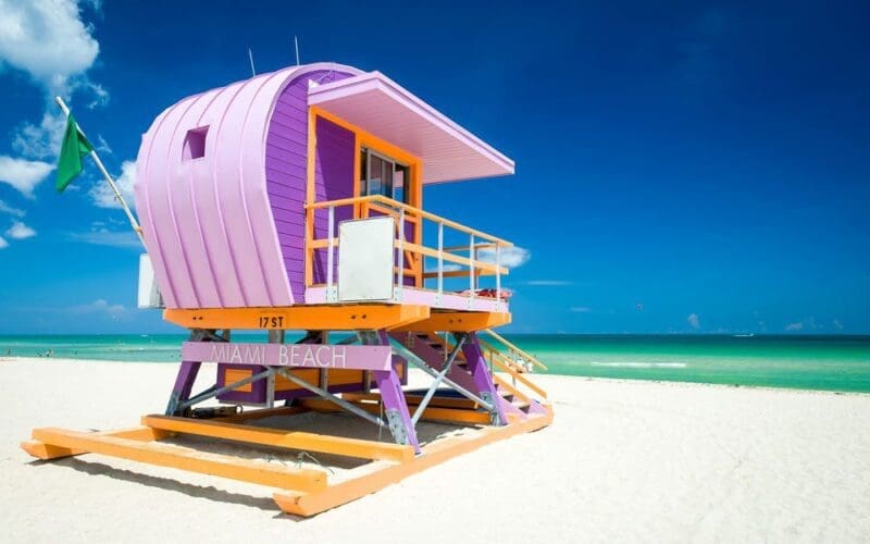 Miami Beach Lifeguard Tower at 17 Street