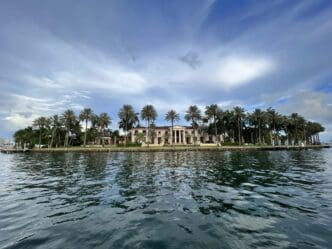Waterfront Mansions in Miami